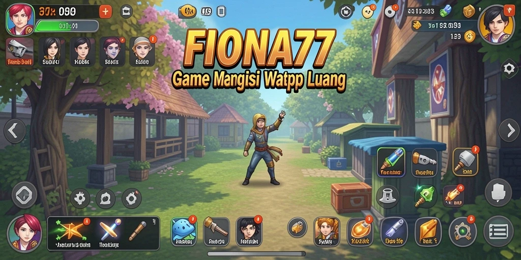 Tampilan gameplay FIONA77 yang menarik dan menghibur.