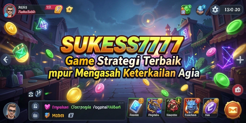 Screenshot gameplay SLG SUKSES777 yang menampilkan aksi seru.
