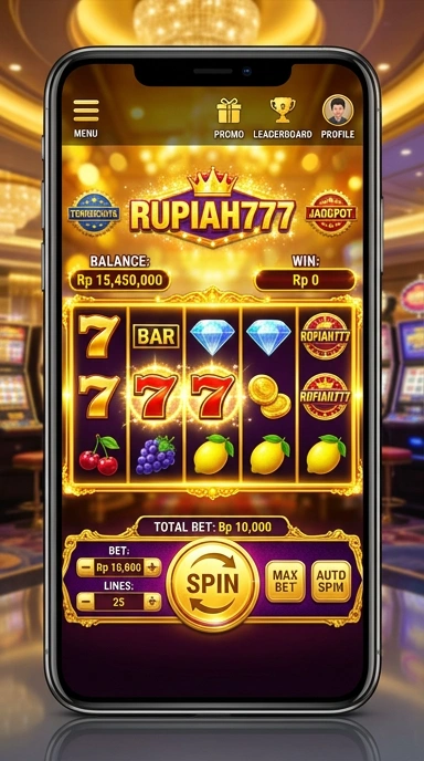 Antarmuka pengguna yang intuitif dari rupiah777 memudahkan navigasi.